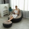 Lazy Couch Sofas Inflatable Foldable Recliner Outdoor Sofa Bed with Stirrups Comfortable Combination