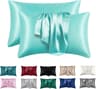 Satin Silk Pillowcase Deal  2pcs Set