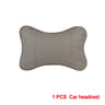 Car Neck Pillows Both Side PU Leather Pack Headrest For Head Pain Relief  Comfort 9