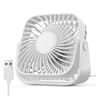4Inch USB Mini Portable Fan For Camping  3Speed Quiet Desk Fan With 360Adjustment For Home Office   10