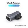 Garmin Watch Charger Adapter Portable USB Charging Converter With Type CMicro USB For Fenix 765 Ins 11