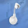 Musurjoy PunchFree Adjustable Shower Head Bracket Universal WallMounted Rain Spray Head Fixer For B 8