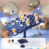 Kids Balance Tree Board Game With Astronaut Frog Stacking Toy 6