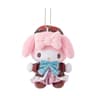 Kawaii Hello Kitty Kuromi Plush Keychain Sanrioed Cute Doll Pendant For Bags Kids Car Gifts  Christ 8