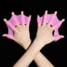 Silicone Hand Webbed Gloves Paddles Swim Flippers For Training Finger Fins For Men Women  Children 7