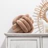 Handmade Knot Pillow Ball Round Throw Pillows Decorative Cushion Aesthetic Home Decor Khaki Cream P 10