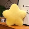 Soft Star Shape Stuffed Pillow New Moon Pattern Heart Plush Pink Color PP Cotton Valentine Day Gift 10