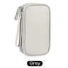Portable Waterproof Double Layer Cable Organizer Pouch Tech Gadget Travel Case For Power Bank Charg 9