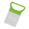 SliceMaster Stainless Steel Onion Holder For Slicing  Vegetable Cutting Guide 9