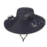 SolarBreeze Dual Fan Cooling Hat Solar Powered Cooling Hat With UV Sun Protection 7