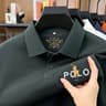Prestige Cotton Business Casual Polo Shirt For Men With Embroidered Pony 1