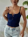 Corset Camisole Cropped Top Korean Suspenders Slim Fit Vest For Women 2