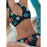 Boho Ethnic Print Two Piece Bikini Set For Women Summer Beach  Pool Swimwear 2