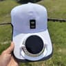 Solar Fan Hat With UV Protection Extra Long Visor Cooling Cap For Fishing Hiking  Travel 3