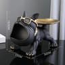 Home Decor Bulldog Figurine Resin Dog Statue Storage Box Animal Ornament Art Sculpture Puppy Figuri 5