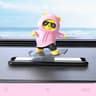 Creative Car Interior Accessories Magnetic Parking Number Plate Skateboard Bear Dashboard Decoratio 8