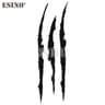 PVC Carving Vinyl Decal Ghost Claw Scratch Stripe Auto Body Decorative Stickers Headlight Car Styli 15