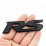 Car Sport RS Emblem Badge 3D Metal RS Letters Front Grille And Rear Trunk Sticker Accessories 6