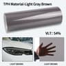 Smoke Black Car Headlight Film PU PPF Protective Wrap For Taillight  Fog Light TPH Cover For Car St 5