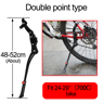 Adjustable Aluminum Road Bike Kickstand Rear Side Support For Mountain Bicycle 6