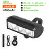 LED Bike Light Front Rechargeable Bicycle Light Headlight Flashlight With Power Bank Bike Accessori 5