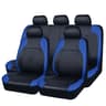 PU Leather Car Seat Cover All Season Quilted Full Surround Protector Universal Waterproof Fit 5