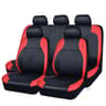 PU Leather Car Seat Cover All Season Quilted Full Surround Protector Universal Waterproof Fit 8