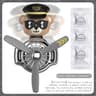 Car Air Freshener Accessories DIY Odorless Perfume Pilot Bear Decoration Plane Aroma Vent Clip Frag 6