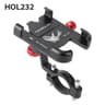 Aluminum Bike Phone Mount Adjustable Motorcycle Phone Holder For Bicycle  Motorcycle Handlebars 7