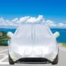 Universal Waterproof Half Car Cover For Sedan  SUV With UV Sun Protection And Heat Insulation 6