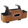 DriveNest Car Backseat Organizer With Tissue Holder And Dual Cup Holders 5