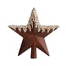 Glitter Christmas Tree Topper Star Reusable Plastic Pentagram Tree Ornament Creative Colorful Holid 7