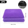 Summer Breathable Gel Seat Cushion Home Office Wheelchair Chair Cars Honeycomb Design 6