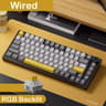 Compact Layout Pro Mechanical Keyboard RGB Lighting Hot Swappable Switches Wireless Wired Bluetooth