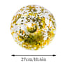 Clear Glitter Inflatable Beach Ball Sequins Pool Party Ball For Summer Fun 3