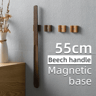 Premium Wooden Shoehorn 55CM With Magnetic Long Handle Support 8
