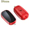 Portable Solar Charger Mini Power Bank Key Ring Compact External Battery Outdoor Camping Phone Powe 10