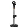 Professional Pedestal Mic Stand Portable Microphone Bracket Adjustable Desk Holder Speech Live Fixi 6