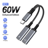 Charge  Listen Pro USB C Splitter Adapter With PD Fast Charging  Audio Support 8