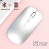 Silent Wireless Bluetooth Mouse For Laptop Tablet Ergonomic Noiseless Optical Mouse 7