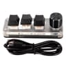 RGB Macro Pad With Custom Knob USB Mechanical Mini Keypad For Gaming  Productivity 0