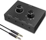 Audio Switcher  Stereo Audio Selector With Mute Button 2