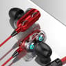 Noise Isolating Wired Earbuds With HD Microphone For Gaming Calls  Music 1