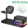 Magnetic Wireless Charger Charging Station With Bluetooth Speaker And Fast Charging Stand 3