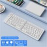 Foldable Wireless Keyboard Portable Bluetooth Keyboard For IOS Android Windows 7