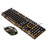 LED Gaming Keyboard And Mouse Combo Wired RGB Backlit PC Gaming Set 0