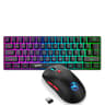Wireless Gaming Keyboard And Mouse Combo With RGB Backlit Mechanical Feel Keys 3