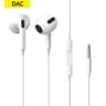 USB C Wired Earbuds With Mic Half In Ear Headphones For Clear Calls And Music 6