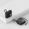 Portable Power Bank With Built In Type C Cable  Lanyard Fast Charging Battery Pack 0