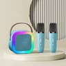 Portable Bluetooth Karaoke Machine With Wireless Microphones And Bluetooth Speaker 8